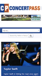 Mobile Screenshot of concertpass.com