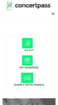 Mobile Screenshot of concertpass.net